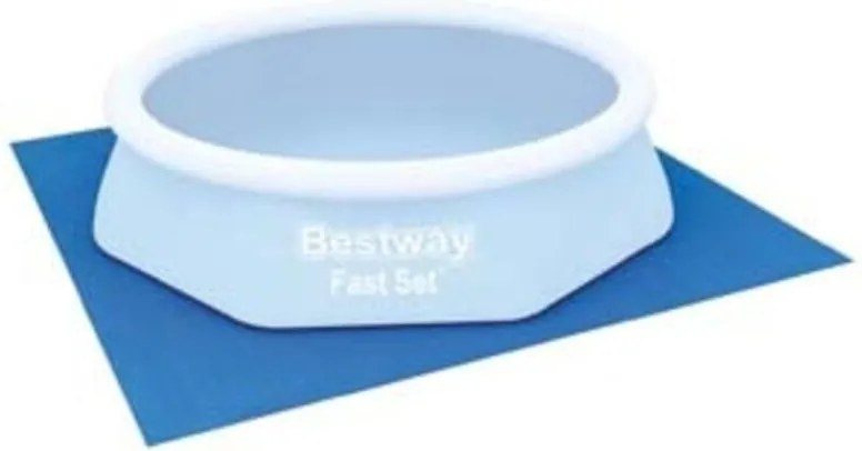 TAPPETO DI SOTTOFONDO QUADRO PER PISCINE FAST SET cm.335x335, Kg.0,975 (art.58001) BESTWAY