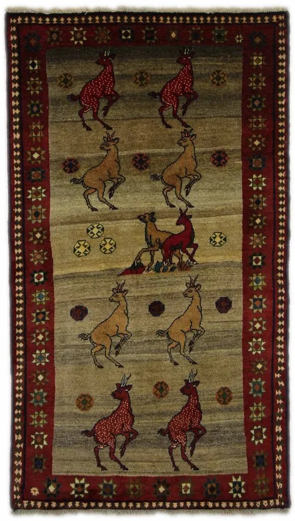 Gabbeh Tappeto 110 x 190 (Iran)