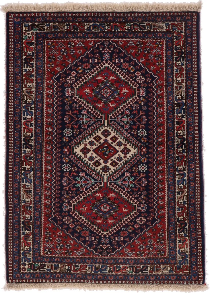 Yalameh Tappeto persiano 150x100 (Iran) Annodato A Mano