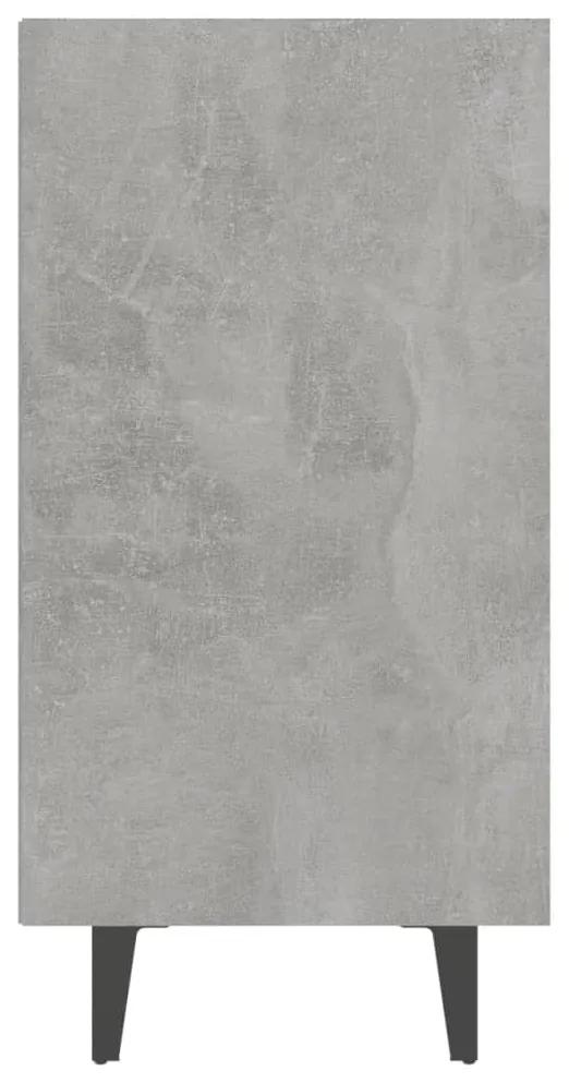 Credenza grigio cemento 103,5x35x70 cm in truciolato
