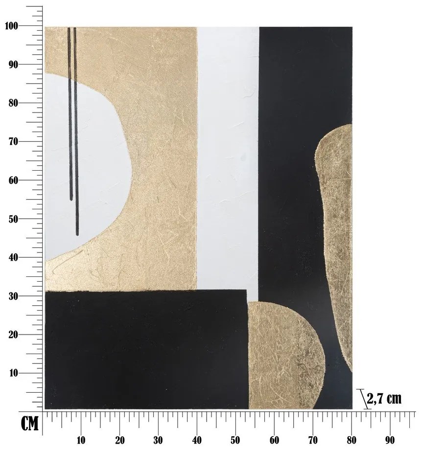 Pittura , 80 x 100 cm Obix - Mauro Ferretti