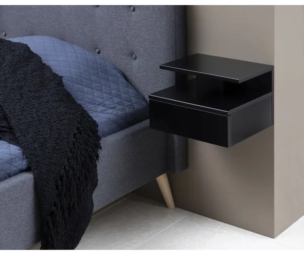 Comodino AVA nero