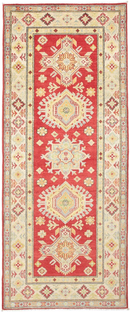 Kazak Tappeto orientale 200 x 80 (Pakistan) Annodato A Mano