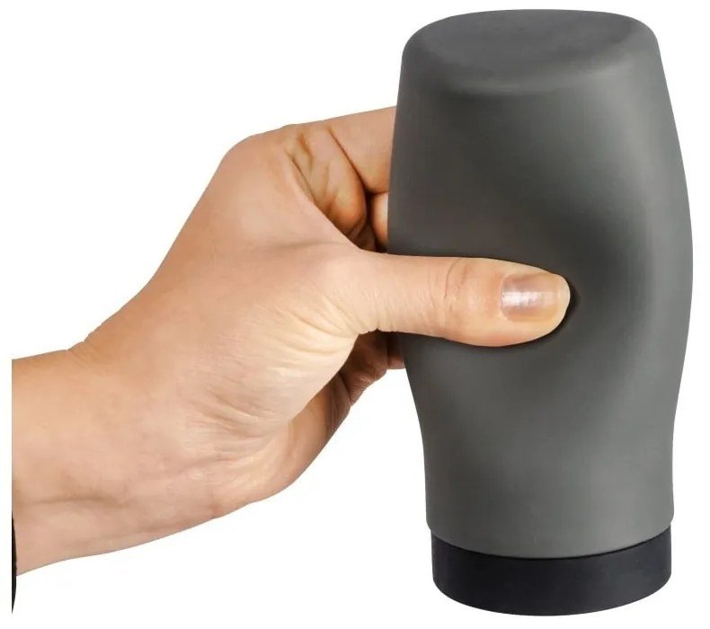 Distributore di detersivo grigio Squeeze, 250 ml Easy Squeez-e - Wenko