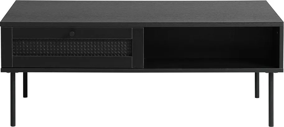 Tavolino nero 60x110 cm Pensacola - Unique Furniture