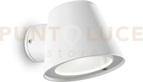 Gas applique estreno ip43 1 luce attacco gu10 bianco