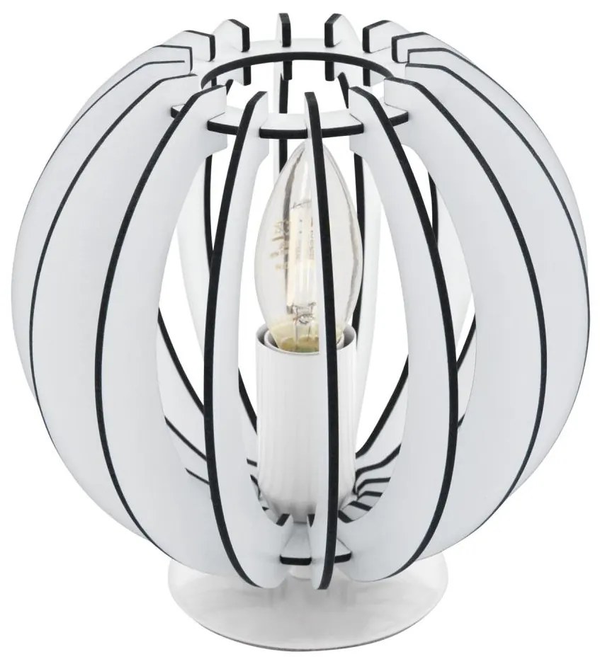 Eglo 95794 - Lampada da tavolo COSSANO 1xE14/40W/230V