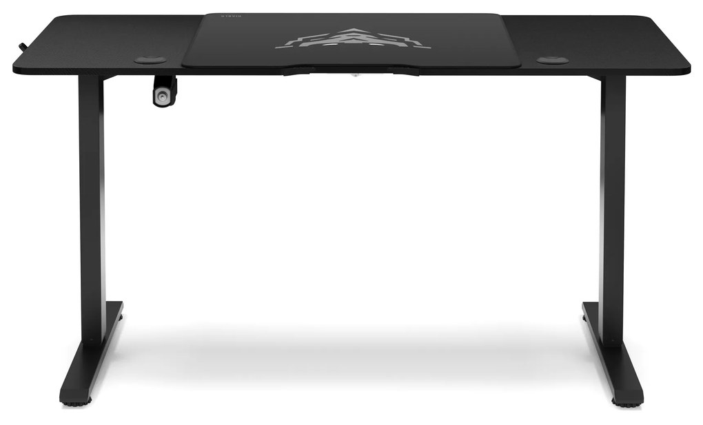 Scrivania Regolabile in Altezza Diablo X-Tensio 1400 Nero