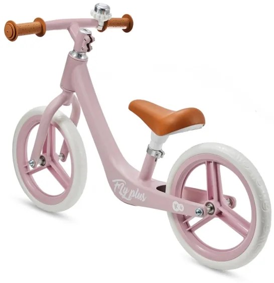 KINDERKRAFT - Bici a spinta FLY PLUS Powder rosa