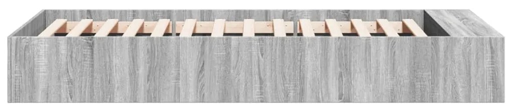 Giroletto grigio sonoma 90x190 cm in legno multistrato