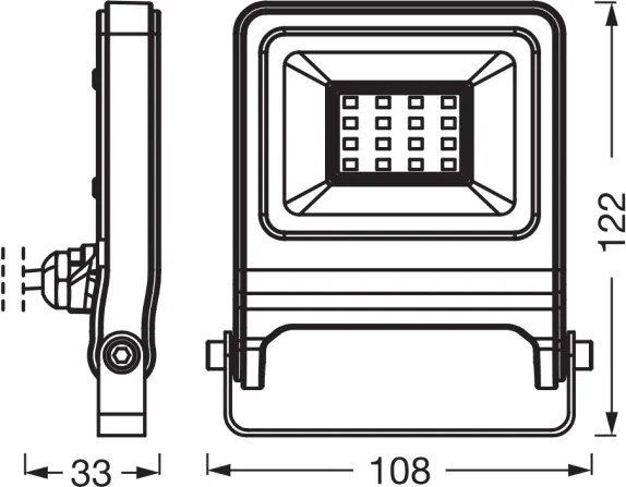 Osram - Proiettore LED ENDURA LED/10W/230V 3000K IP65