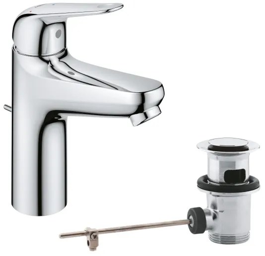 GROHE 24328001 - Miscelatore per lavabo SWIFT 179 mm cromo lucido