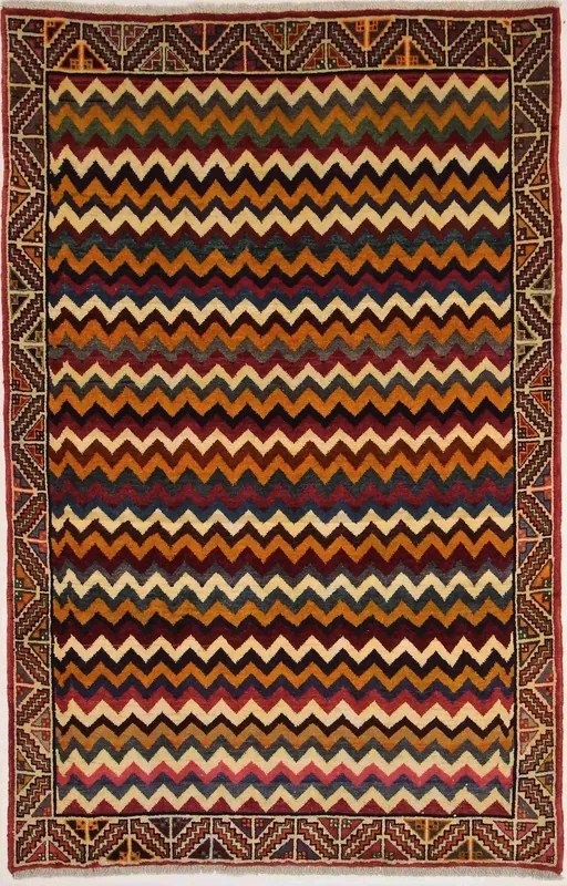 Gashghai Tappeto 180x120 (Iran) Annodato A Mano