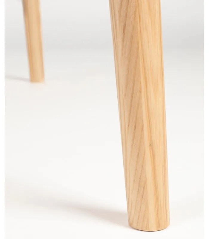 Tavolo da pranzo rotondo con piano effetto rovere allungabile con estensione ø 120 cm Twist – Zuiver