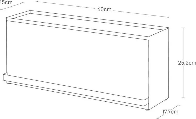 Organizer da cucina in metallo Tower – YAMAZAKI