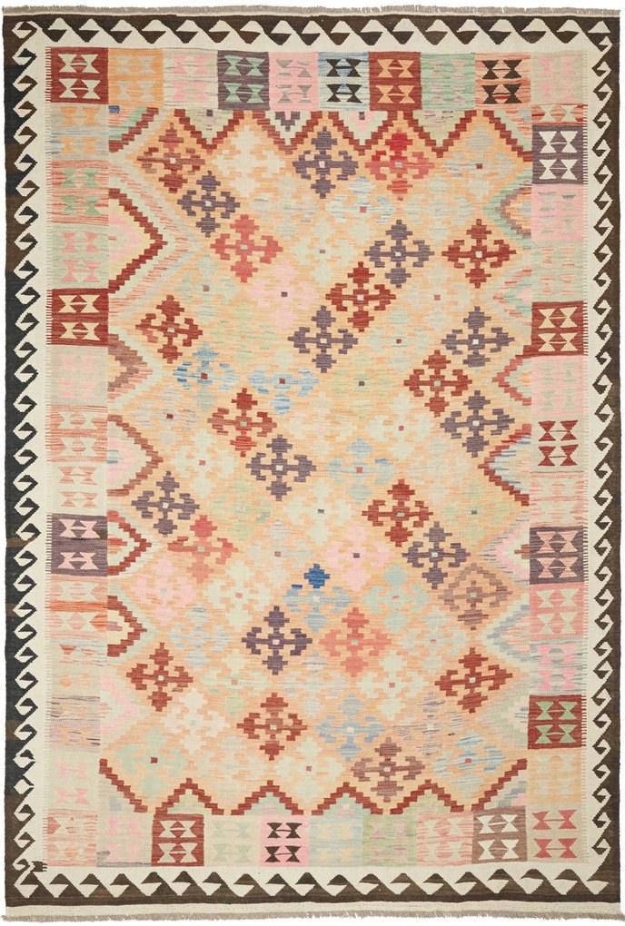 Kilim Tappeto 300x200 (Pakistan) Tessuto A Mano