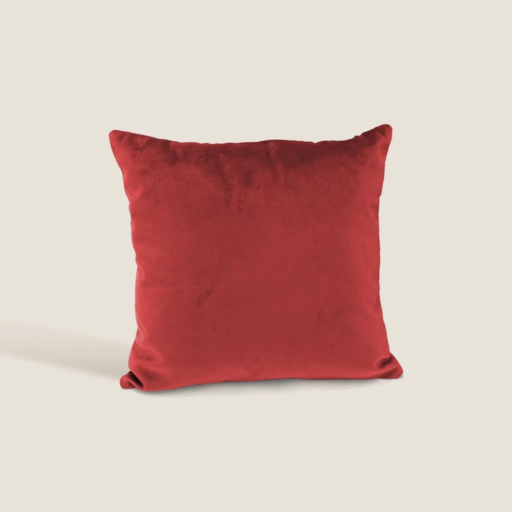 Velluto cuscini quadrati disponibile in diverse colorazioni in velluto impermeabile