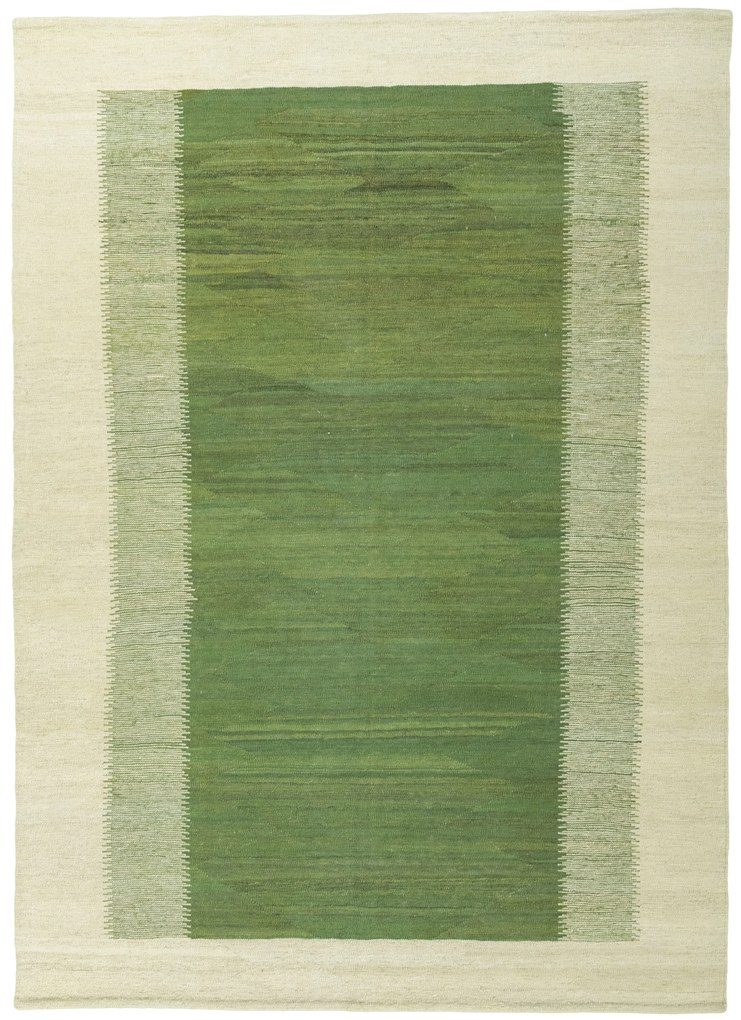 Kilim Tappeto orientale 250x180 Verde (Tacchino) Tessuto A Mano