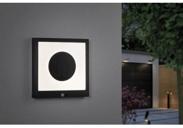 Paulmann 94263 - LED/1,2W IP44 Applique solare con sensore TAIJA 3,7V