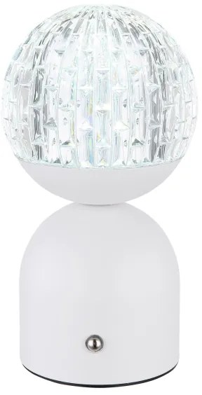 Globo 21007W - Lampada da tavolo LED dimmerabile con funzione Touch JULSY LED/2,5W/3,7V bianco
