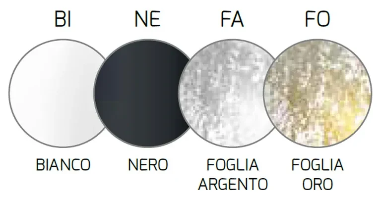Abatjour Moderno Tray Metallo Bianco Vetro Nero 1 Luce G9