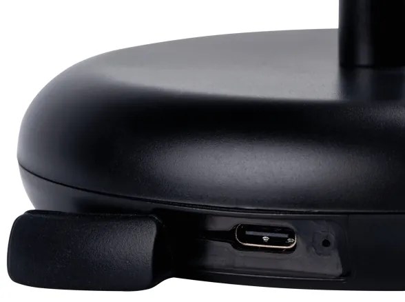 Kanlux 37311 - Lampada ricaricabile dimmerabile FLUXY LED/1,7W/1800 mAh IP44 nero