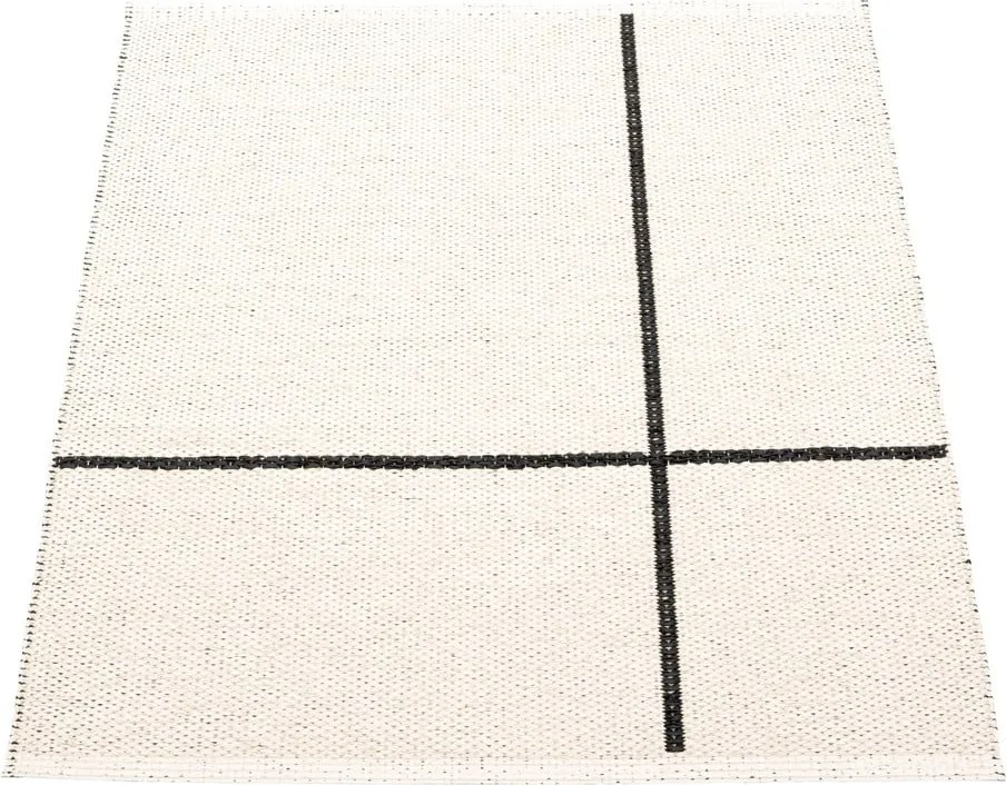 Tappeto da interno/esterno nero 70x90 cm Fred Black – Pappelina