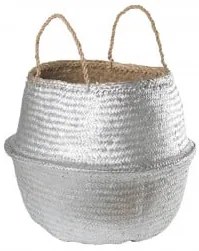 Cesta Kahs Mah Ø35 x 32 cm & Argento - Sklum
