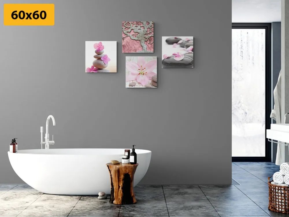 Set di quadri – Feng Shui in stile delicato
