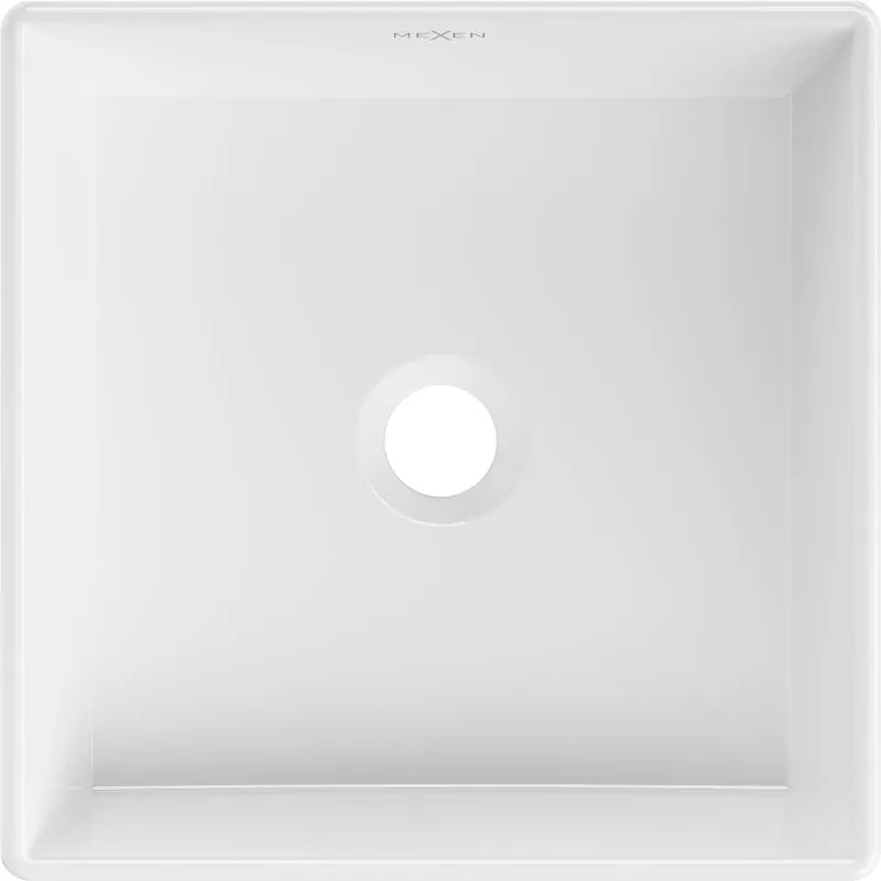 Mexen Goya lavabo da appoggio 35 x 35 cm, bianco - 22183500