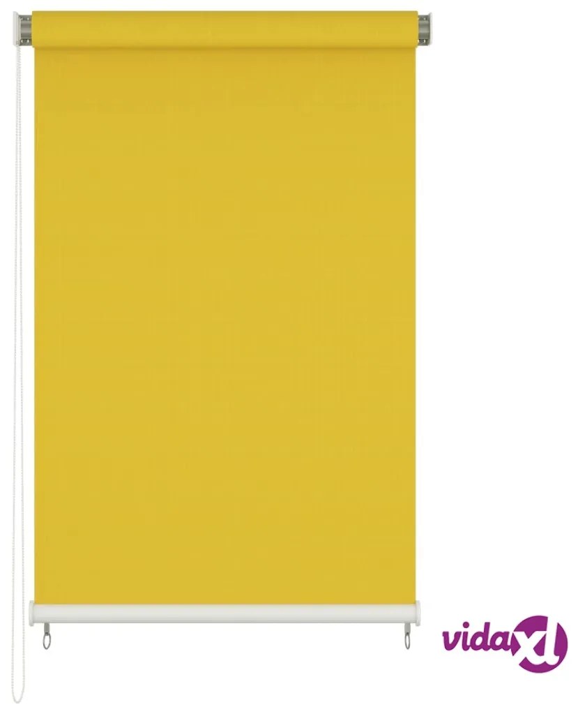 vidaXL Tenda a Rullo per Esterni 140x230 cm Gialla