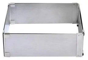 Stampo per torta regolabile TORO 16-28 cm in acciaio inox