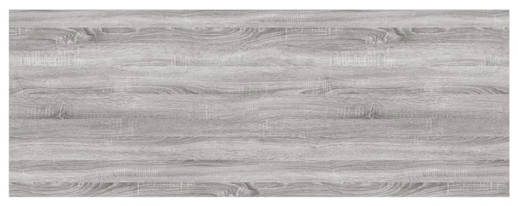 Mensole parete 4pz grigio sonoma 80x30x1,5cm legno multistrato