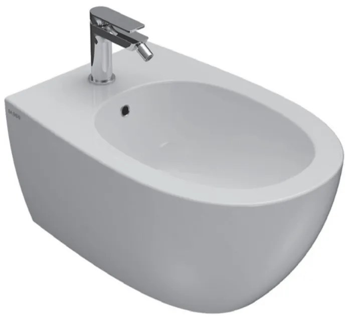 Globo 4ALL Bidet Sospeso Monoforo in ceramica Bianco Lucido