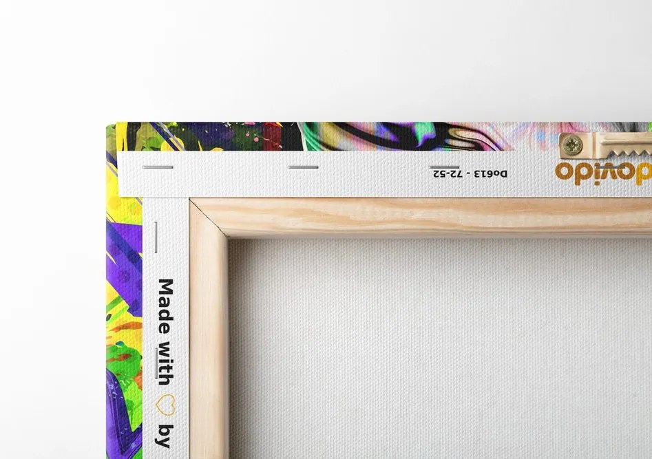 Quadro su tela – Bulldog pop-art