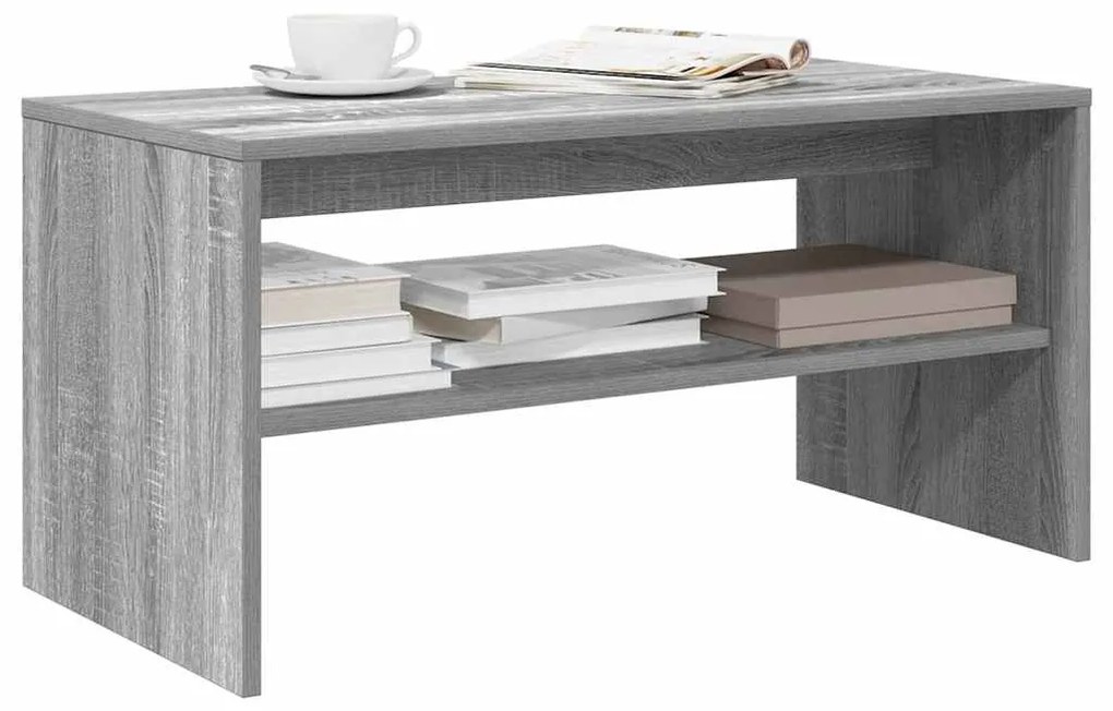 Mobile Porta Tv Grigio Sonoma 80x40x40 Cm İn Legno Multistrato /