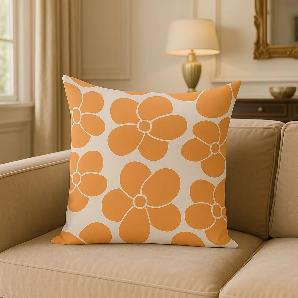 Federa decorativa 43x43 cm Orange Meadow – Mila Home
