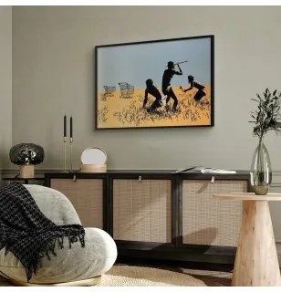 Poster - Bargain Hunters Cornice nera 60x40