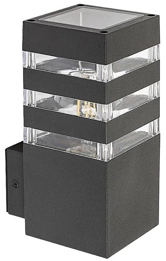 Rabalux 7379 - Lampada da parete esterna ANKARA 1xE27/12W/230V IP44