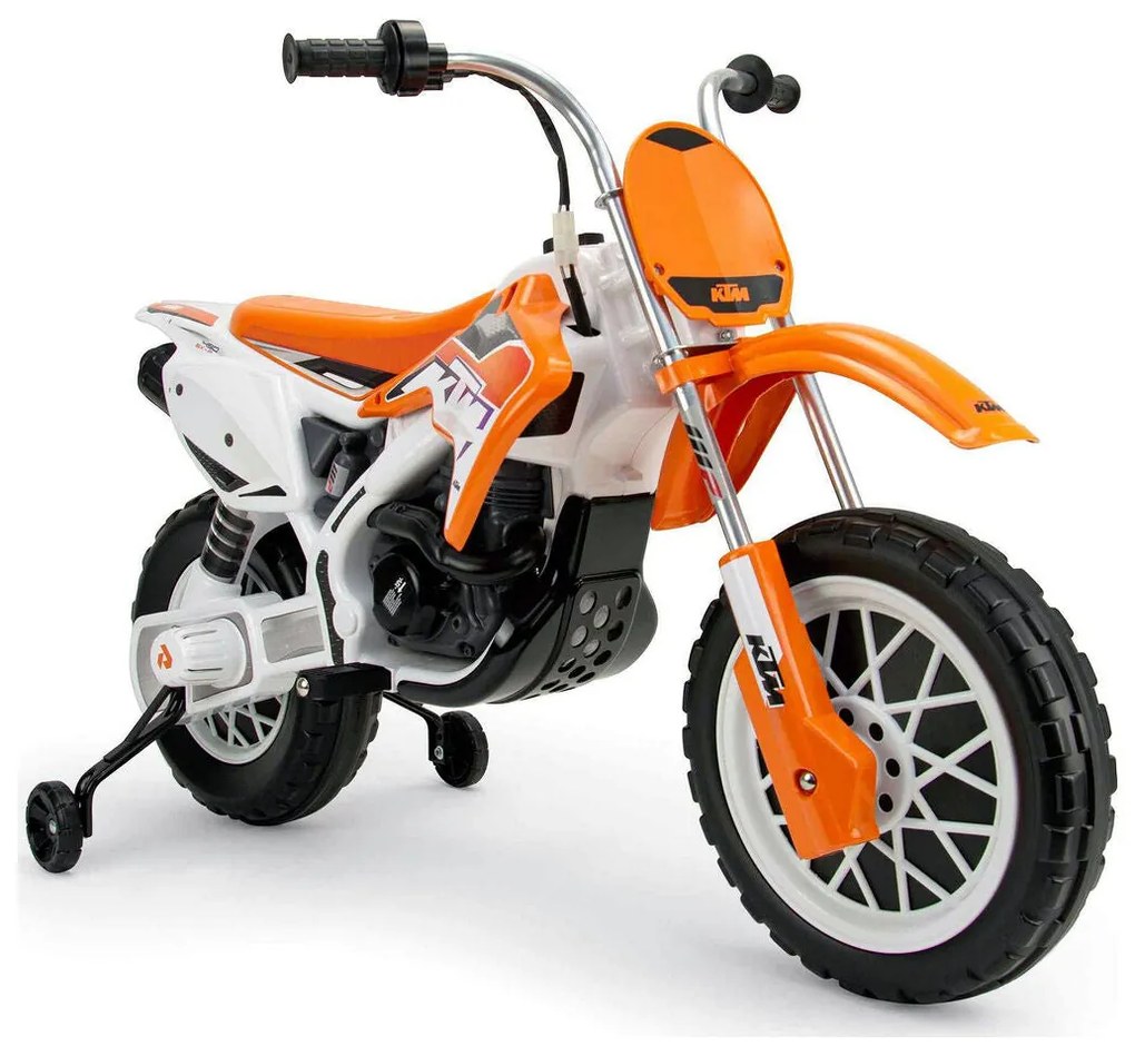 Scooter elettrico per bambini Injusa Cross KTM SX Arancio 12 V