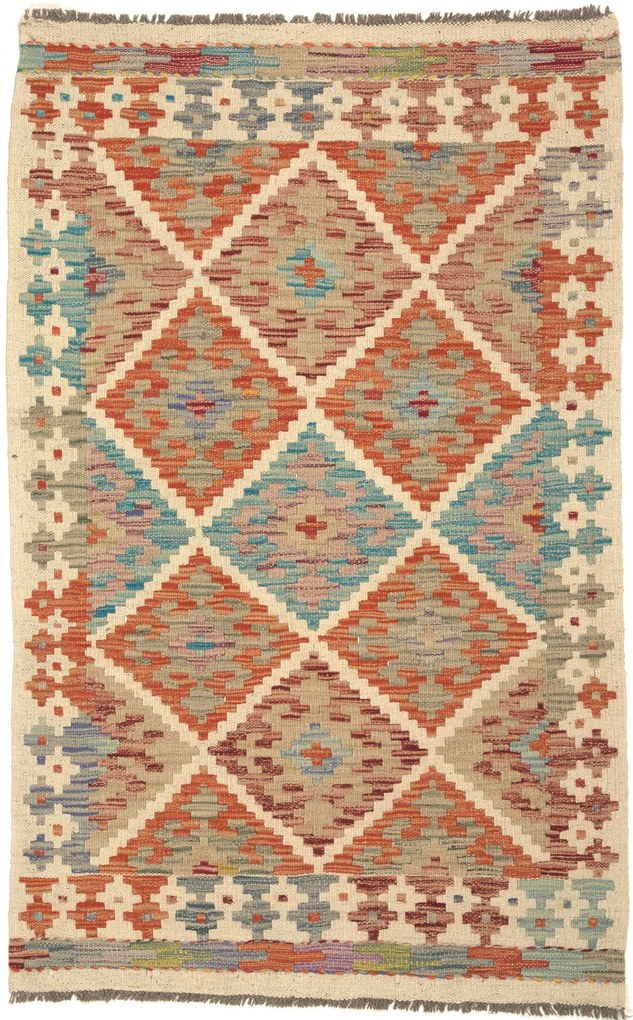 Kilim Tappeto 130x80 (Pakistan) Tessuto A Mano