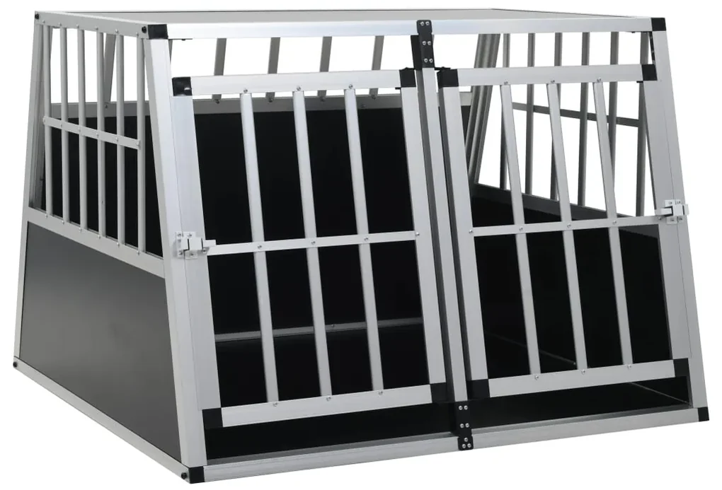 Cuccia Esterna Per Cani VidaXL 2x2x2,5m - Acciaio Zincato Con Tetto Argento | Per Animali - Foto 14