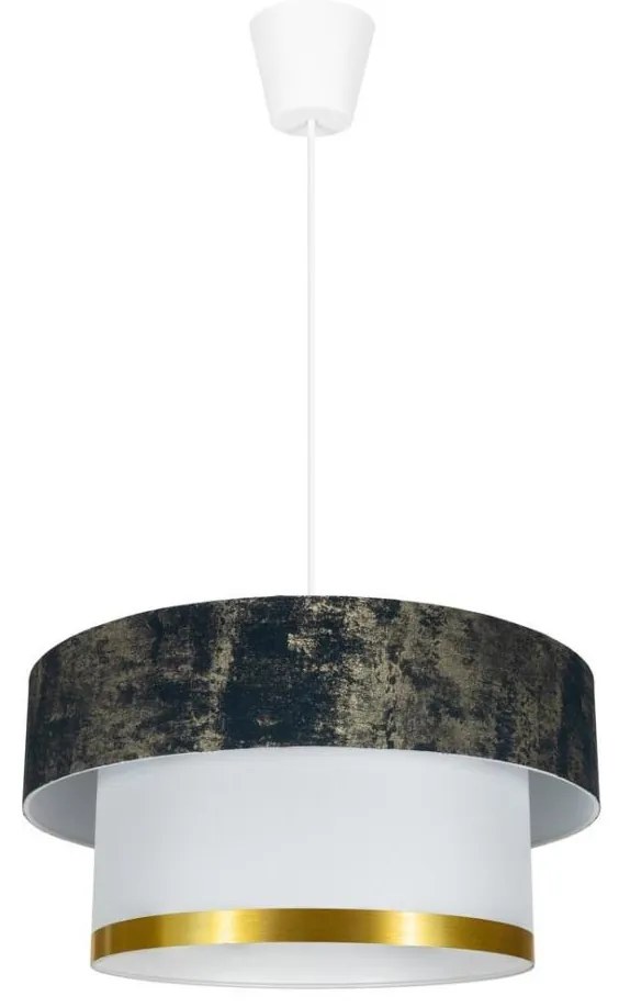 Lampadario a sospensione con filo RESSA 1xE27/60W/230V verde