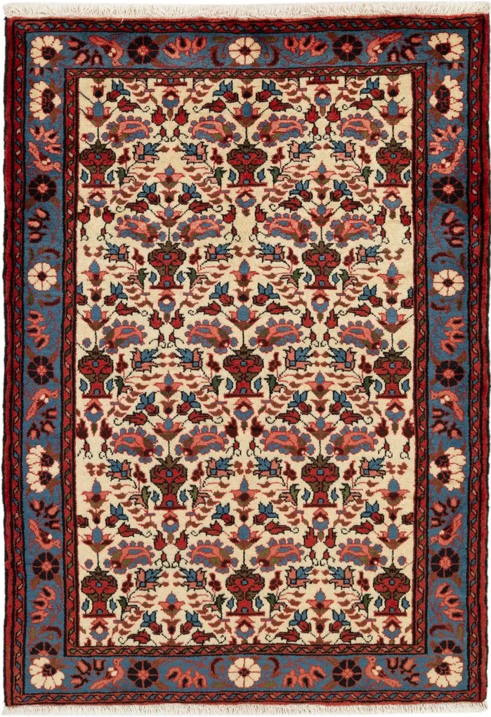 Hamedan Tappeto 110 x 150 (Iran) Annodato A Mano