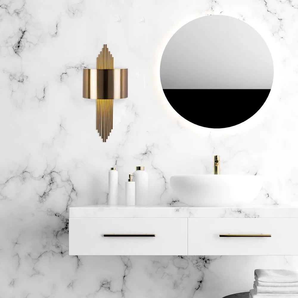 Lampada da parete dorata Rayi – Opviq lights