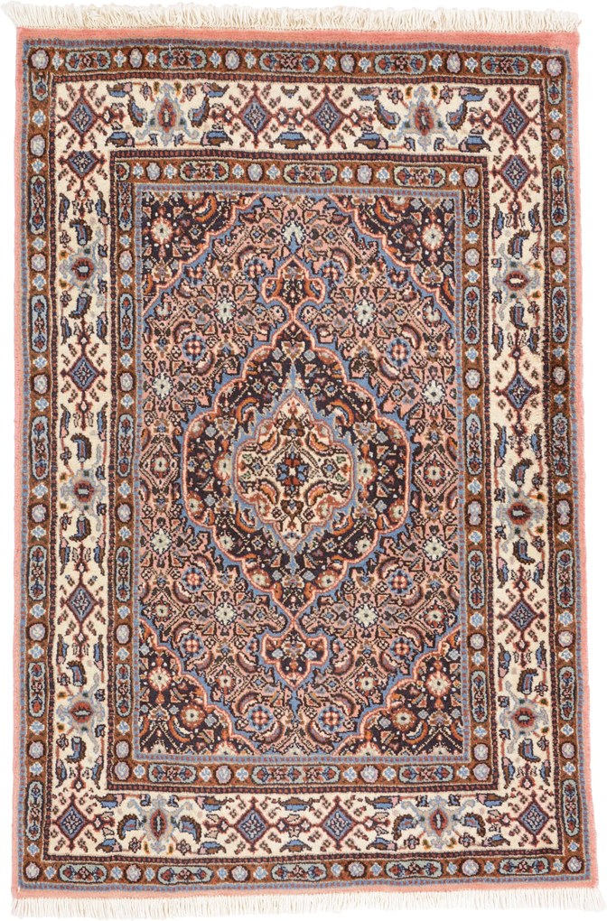 Moud Tappeto 120 x 80 (Iran) Annodato A Mano