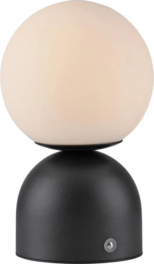 Schöner Wohnen 19218-18 - Lampada da tavolo LED dimmerabile RUDI LED/1,2W/5V nera