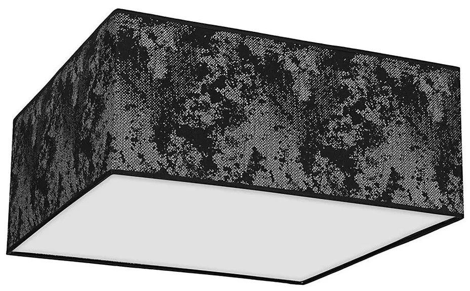 Plafoniera SATINO 3xE27/60W/230V nera/argento