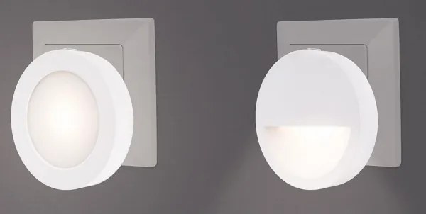 Rabalux 2282 - Lampada notturna LED con sensore PUMPKIN LED/0,5W/230V diametro 65 mm