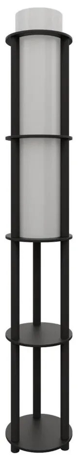 Lampada da terra con ripiani NOTO 1xE27/40W/230V nera
